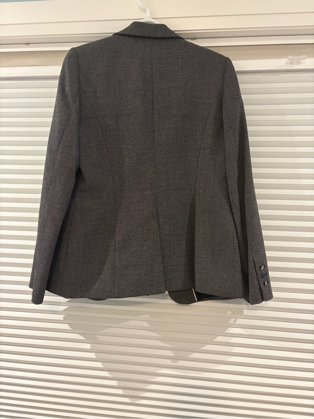 Calvin Klein Charcoal Gray Tailored Blazer